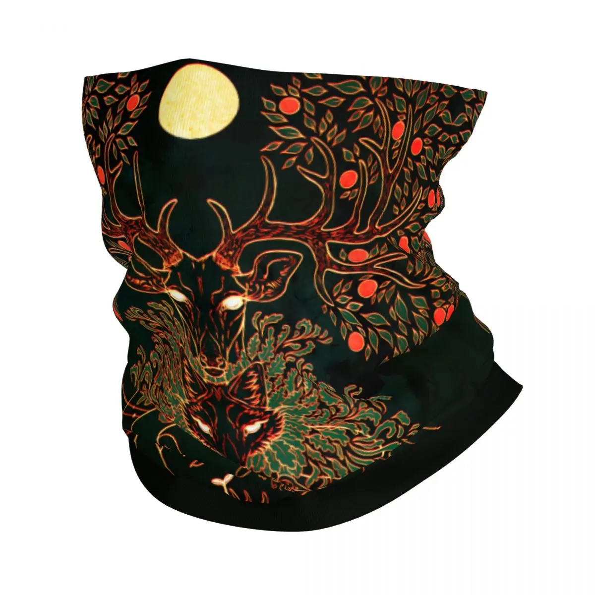 Fantastic Deer Thin Bandana Neck Gaiter Wrap Scarf Headband Neck Cover