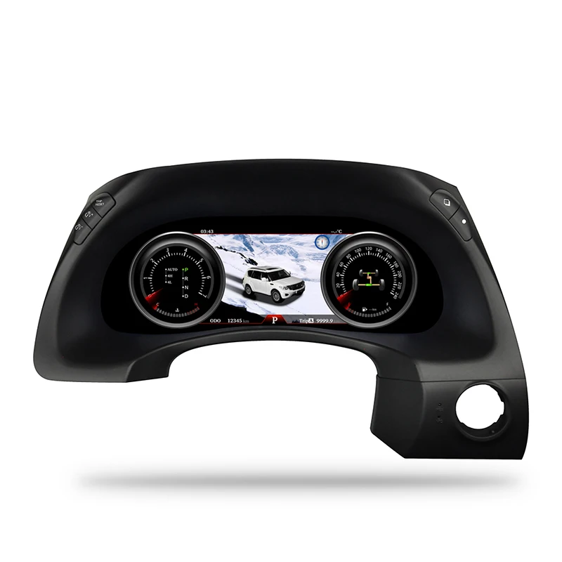 

LCD Instrument Cluster For Nissan Patrol Y62 2015-2021 Virtual Cockpit Panel Display Digital Dashboard Speedometer Linux System