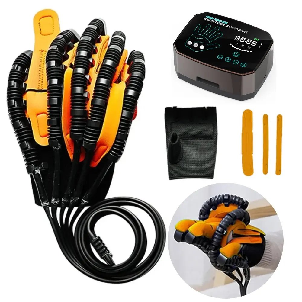 

Hand Function Rehabilitation Robot Gloves Stroke Hemiplegia Cerebral Infarction Training Physiotherapy Glove Finger Exerciser