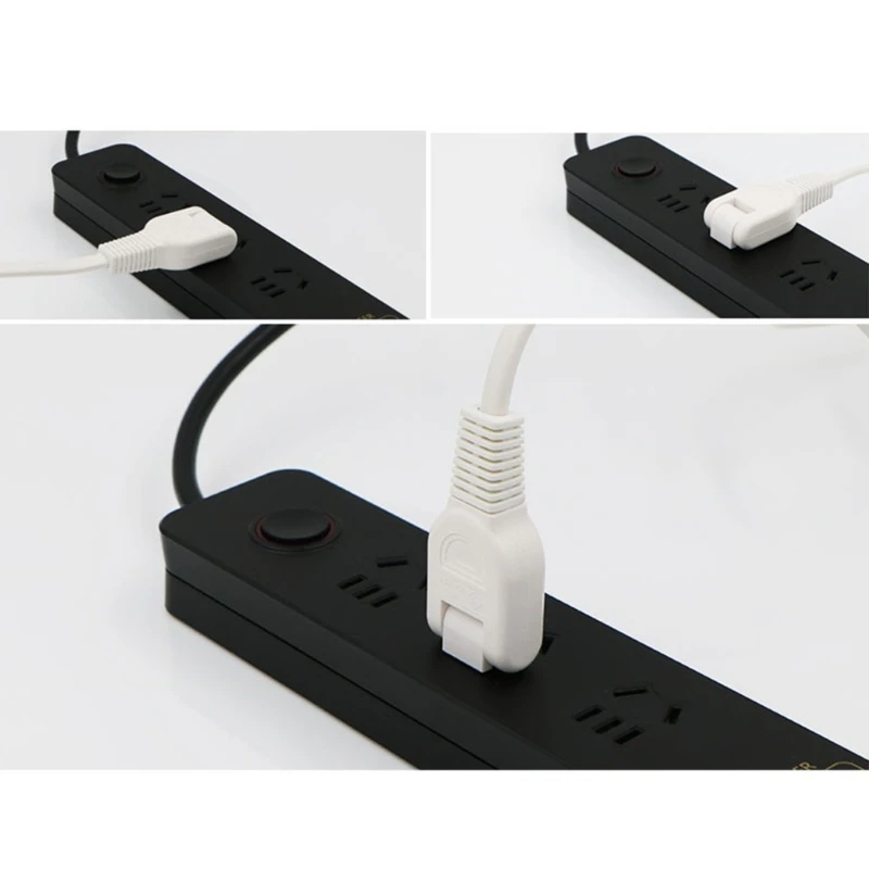 1 to 2 Plug Outlet Extender 2 Outlet Surge Protector Power Strip 180Degree for Kitchen Garden and Household Appliances K1KF