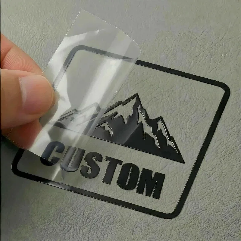 30 autocollants personnalisés avec logo, autocollants de transfert sur mesure, étiquettes de mariage, autocollants 3D UV DTF, nom de marque personnalisé, pour voiture, bricolage, bouteille