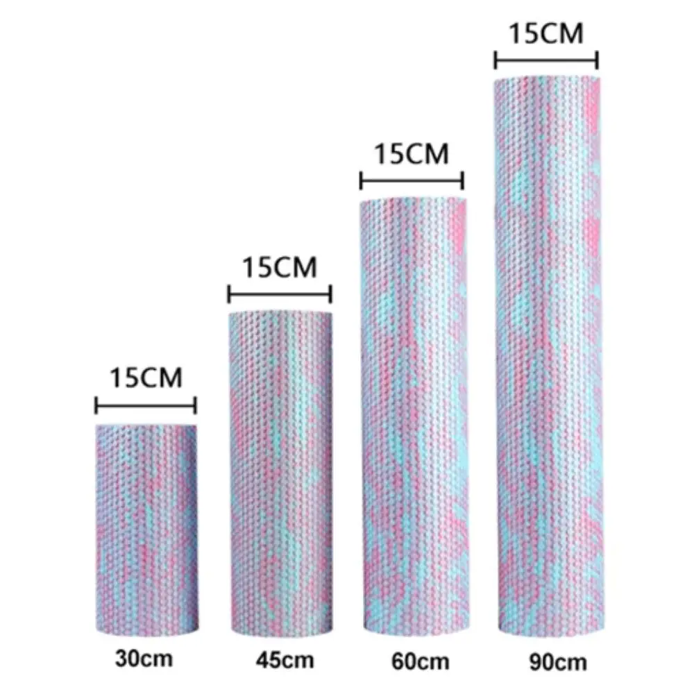 45 سنتيمتر إيفا رغوة الأسطوانة المحمولة العضلات الاسترخاء اليوغا تدليك الأسطوانة كرسي داعم للفقرات القطنية تدليك الأنسجة العميقة الليفي العضلي الإصدار الأسطوانة