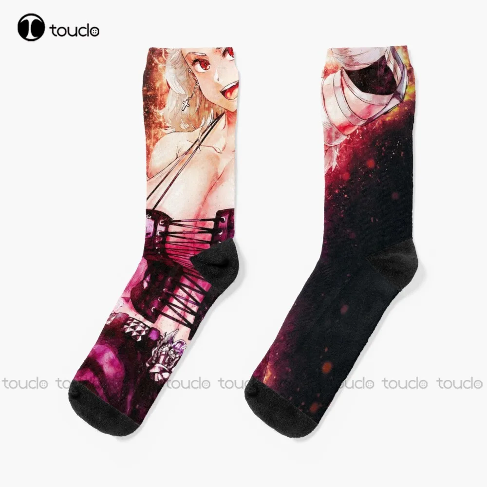 Noi Dorohedoro  Anime Manga Japan Socks Long Socks 360° Digital Print Unisex Adult Teen Youth Socks Personalized Custom Gift