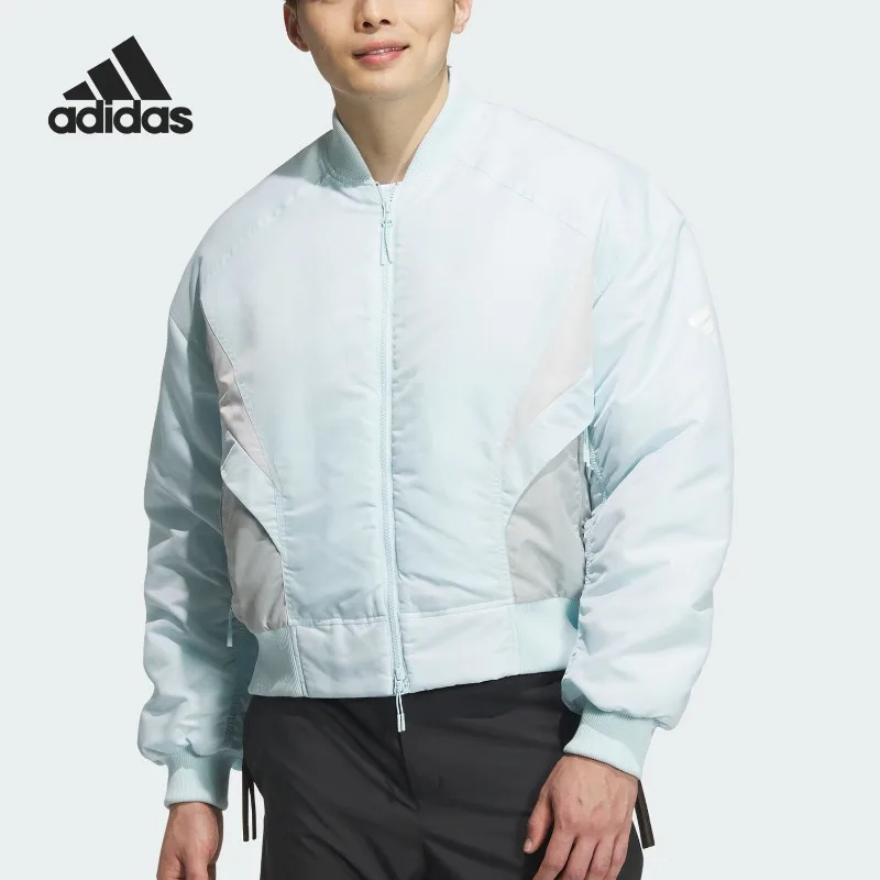 Adidas New Men's Warm Splicing Classic Three-stripe Cotton Dress JN4146