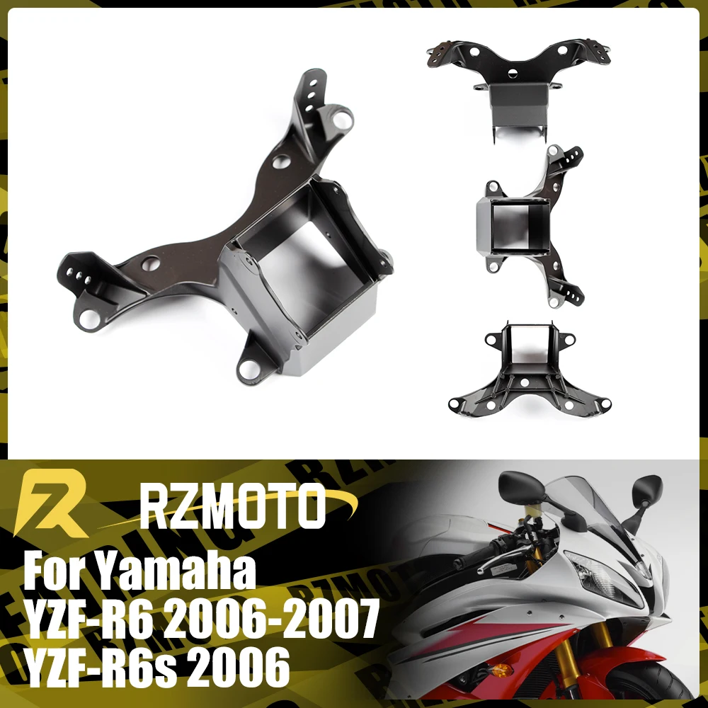 

Headlight Bracket Motorcycle Upper Stay For Yamaha YZF-R6 2006-2007 motorcycle modified parts YZF-R6s2006