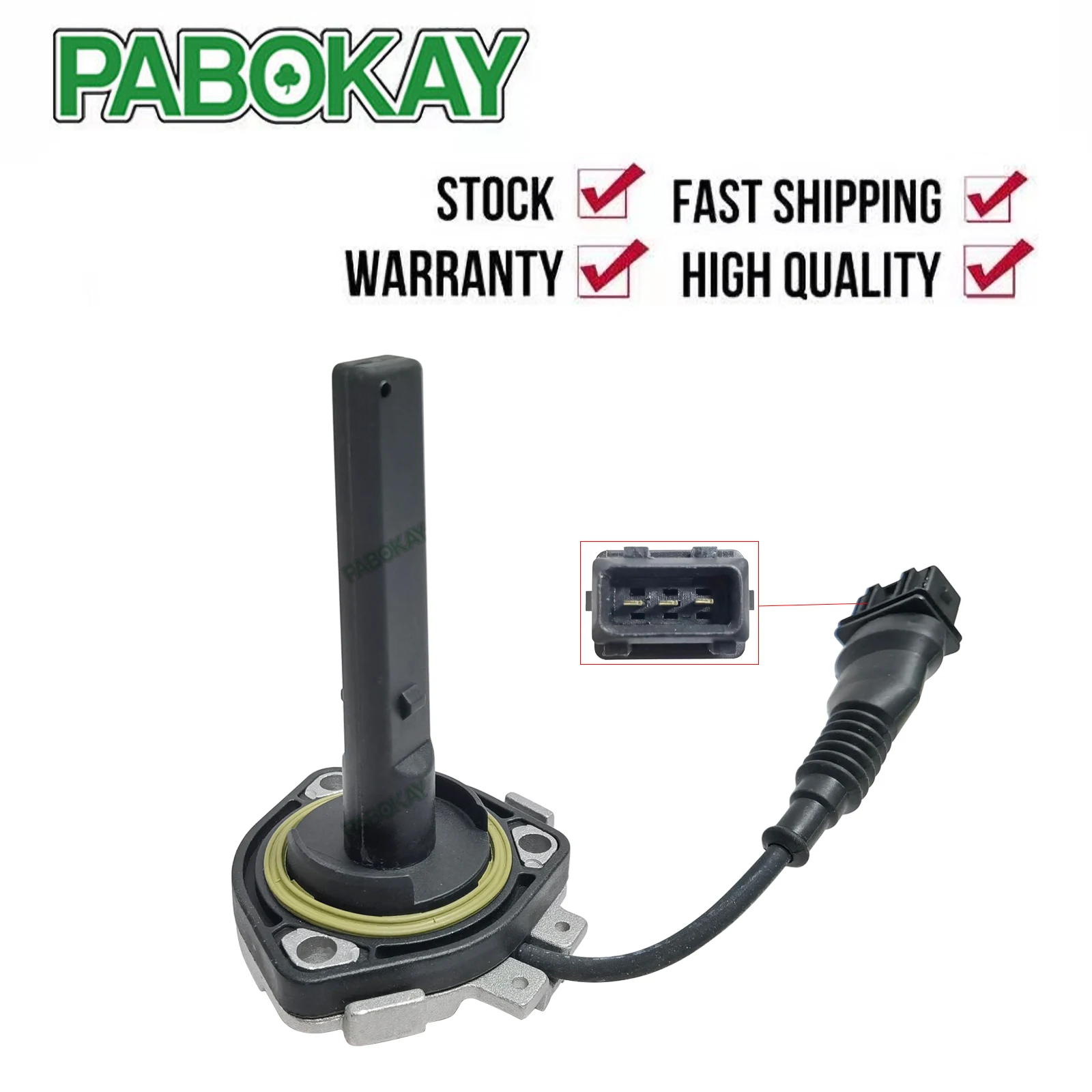 

Oil Level Sender Sensor with O-ring For BMW E38 E39 725tds 12617508001 82.2217 1122317 551440A 0901169 52083 AF04178 AS2060