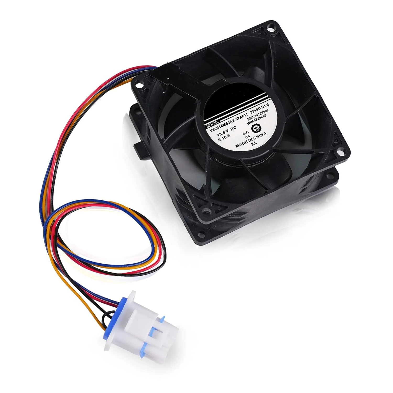 

WR60X26866 Fridge Evaporator Fan-Motor fit for G.E V80E14MS2A3-57A611 Refrigerator Fan Motor WR60X10356 Upgraded 2024