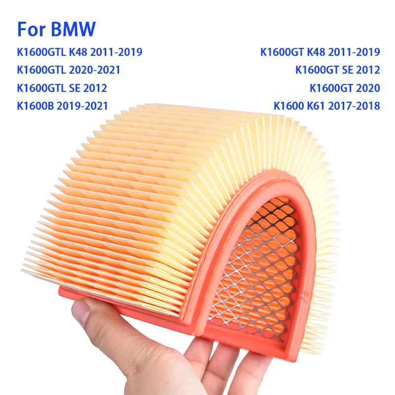 For BMW K1600GT K1600GTL K1600B K1600 GT GTL 2020 SE 2012 K61 K48 2011-2019 K 1600 K1600B 2019-2021 Motor Air Filter Element