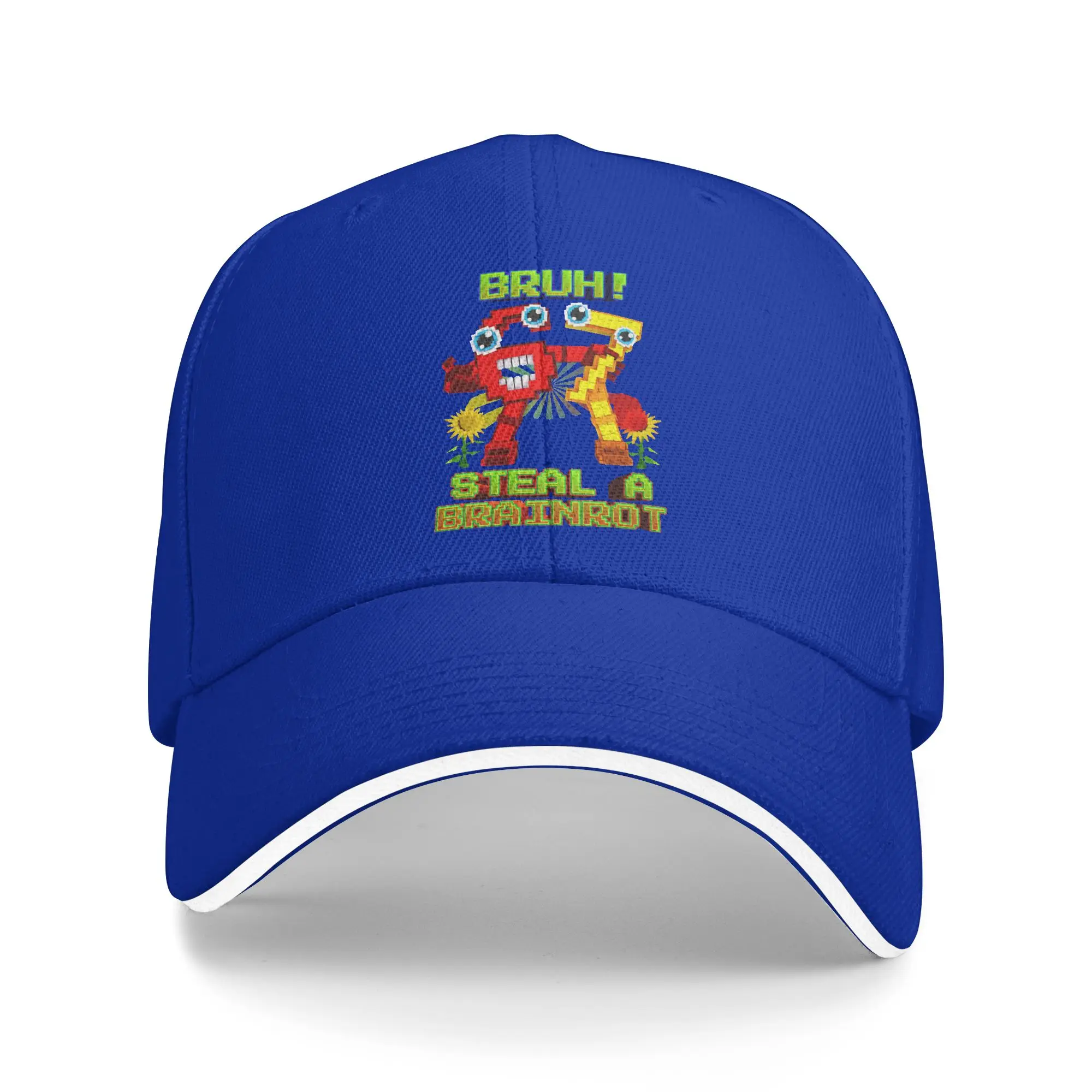 Bruh Secret 67 Six Seven 6-7 Divertidas Gorras de Béisbol Brainrot, Gorras Hip Hop, Gorras Tipo Sandwich, Gorras Unisex Ajustables