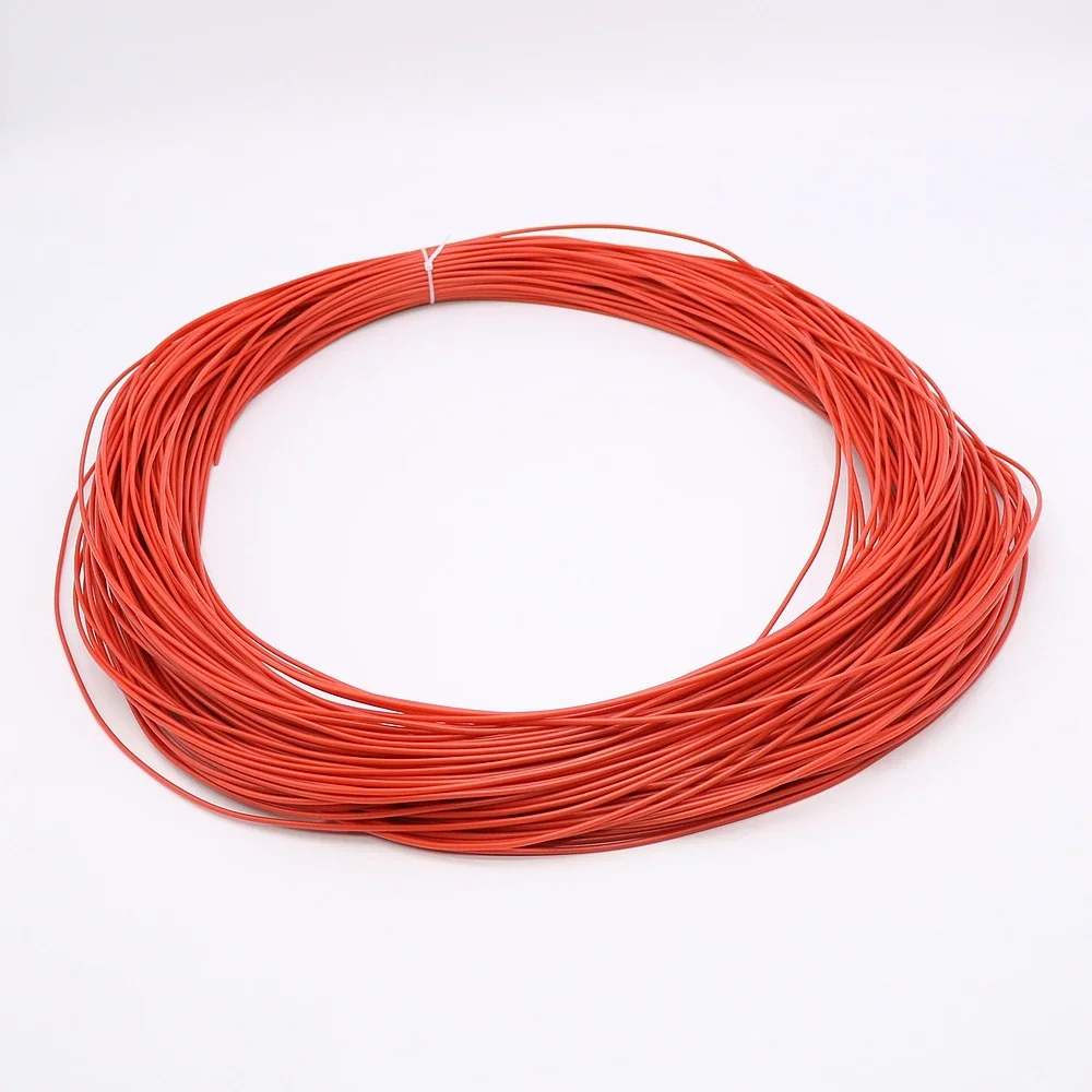 Materiale per tessitura in plastica sintetica in rattan circolare in rattan PE rosso da 2,5 mm 500G