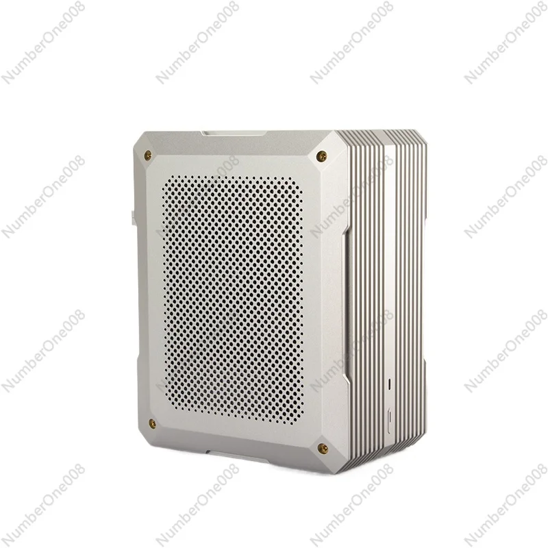 

New miniITX Case Aluminum Alloy Desktop Computer DIY Mini Gaming Office