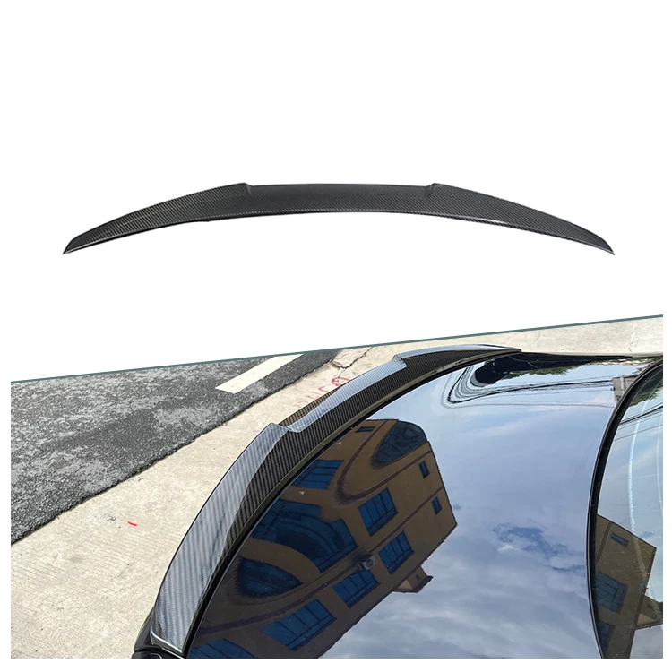

M4-Style Dry Carbon Fiber Car Trunk Spoiler Universal Rear Universal Trunk Spoiler for Car for bmws 5 Series G30/G38 2018-2023