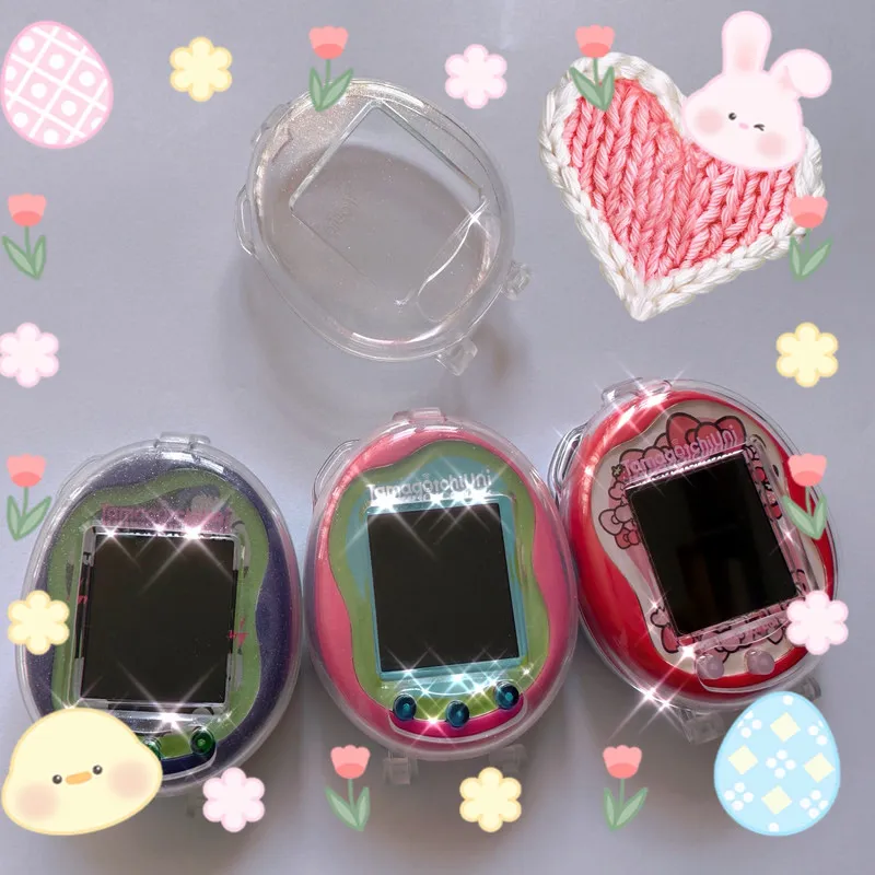 

В наличии Bandai Tamagotchis Uni Защитный чехол Жесткий чехол Электронная машина для домашних животных Аксессуары