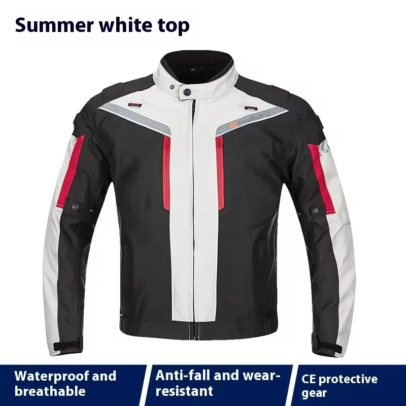 

Summer Unisex Reflective Mesh Motorcycle Jacket – Breathable, Waterproof & Stylish for Street/Racing Bikers