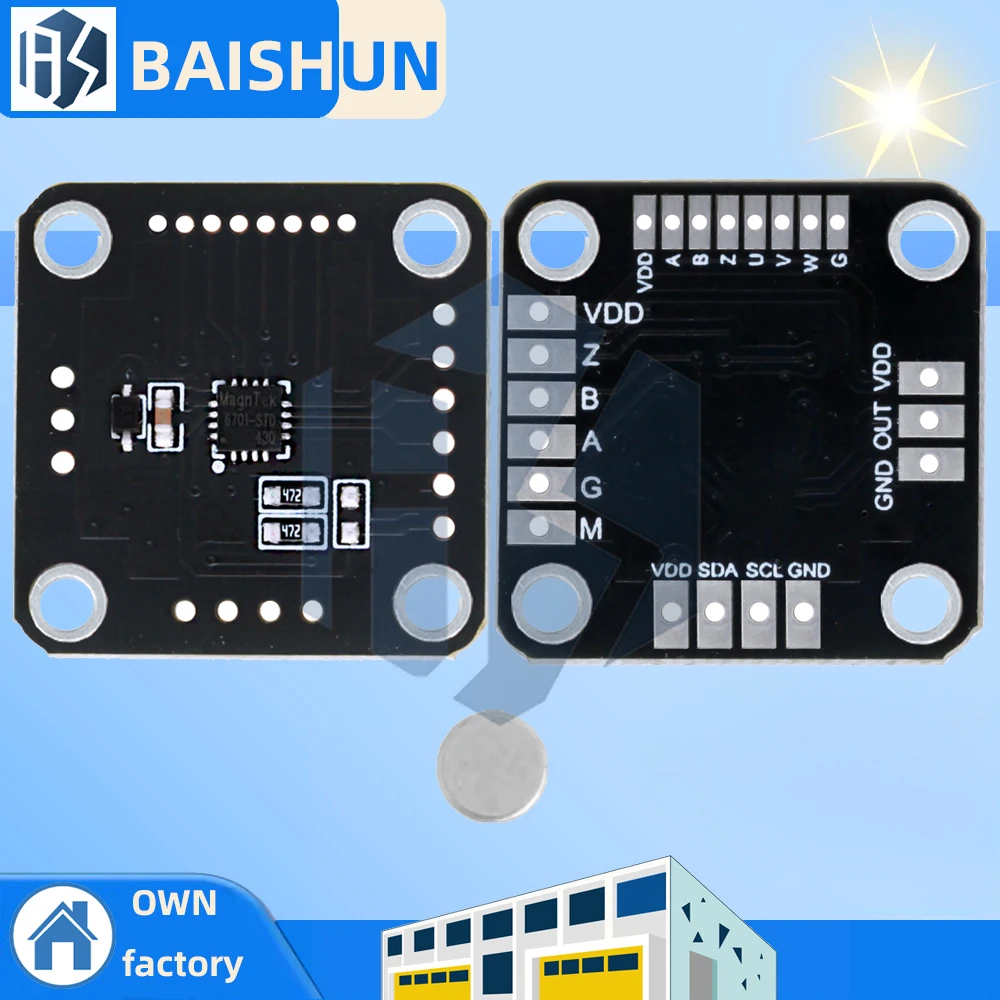 MT6701QT ΠΠ°Π³Π½ΠΈΡΠ½ΡΠΉ ΡΠ½ΠΊΠΎΠ΄Π΅Ρ ΠΠΎΠ΄ΡΠ»Ρ Π΄Π°ΡΡΠΈΠΊΠ° ΠΈΠ·ΠΌΠ΅ΡΠ΅Π½ΠΈΡ ΡΠ³Π»Π° ΠΌΠ°Π³Π½ΠΈΡΠ½ΠΎΠΉ ΠΈΠ½Π΄ΡΠΊΡΠΈΠΈ 4-ΠΈΠ½ΡΠ΅ΡΡΠ΅ΠΉΡ ΡΠ²ΡΠ·ΠΈ Π·Π°ΠΌΠ΅Π½ΡΠ΅Ρ AS5600 MT6701QT ΠΠ°Π³Π½ΠΈΡΠ½ΡΠΉ ΡΠ½ΠΊΠΎΠ΄Π΅Ρ ΠΠΎΠ΄ΡΠ»Ρ Π΄Π°ΡΡΠΈΠΊΠ° ΠΈΠ·ΠΌΠ΅ΡΠ΅Π½ΠΈΡ ΡΠ³Π»Π° ΠΌΠ°Π³Π½ΠΈΡΠ½ΠΎΠΉ ΠΈΠ½Π΄ΡΠΊΡΠΈΠΈ 4-ΠΈΠ½ΡΠ΅ΡΡΠ΅ΠΉΡ ΡΠ²ΡΠ·ΠΈ Π·Π°ΠΌΠ΅Π½ΡΠ΅Ρ AS5600