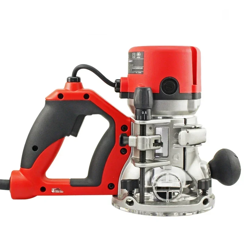 New Small Woodworking Engraving Machine Slotting Machine 220V/1300W Trimming Machine DIY Electric Wood Milling Tool