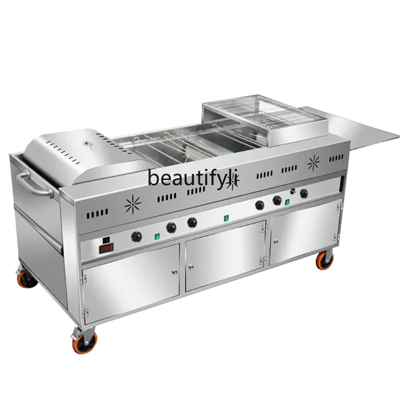 

Chicken Roaster Rotating Automatic Commercial Rotating Chicken Roaster Liquefied Gas Oven