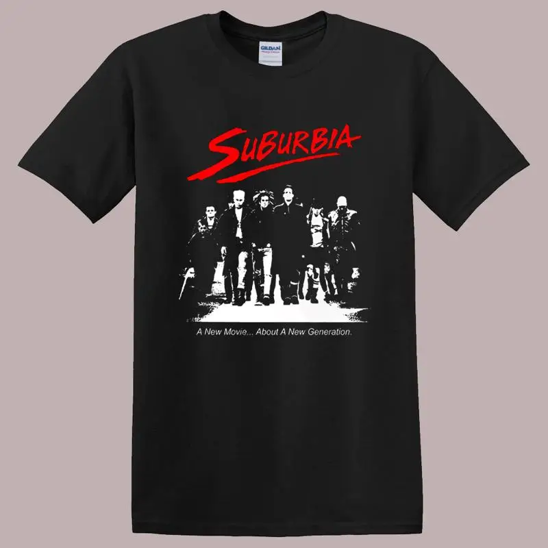 

Suburbia Movie Men s Black T Shirt Size S 5XL