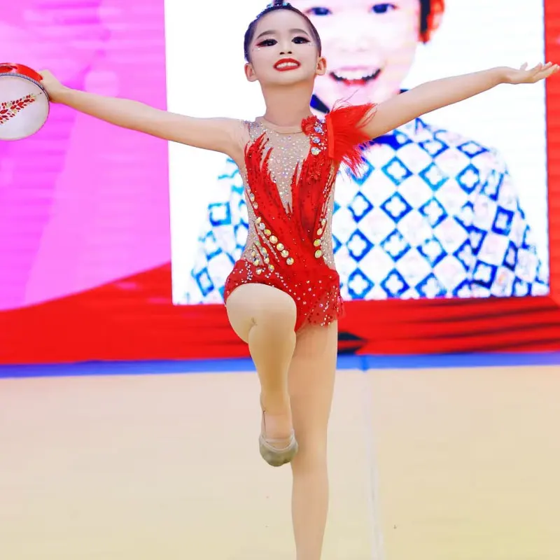 Artistic Gymnastics Competition Costume, Children's Art Exam, Jazz Dance, Cheerleading Competition, Figure Skating Performance S