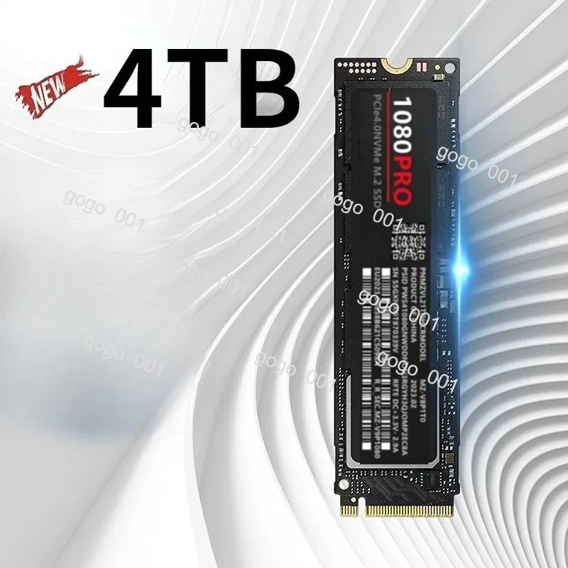 1080PRO PCIe 4.0 NVMe M.2 2280 SSD with 1TB 2TB 4TB Options, Fast