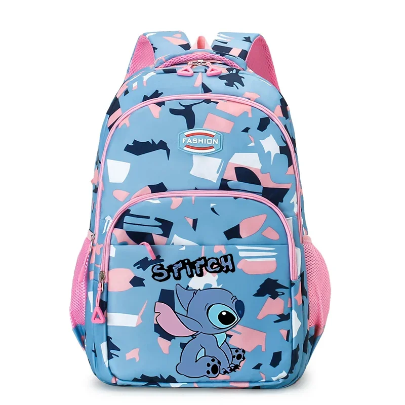 Disney Lilo i Stitch kobiety tornister plecak chłopcy dziewczyna Bookbag torba uczeń nastolatek dzieci plecak tornister plecak Mochila