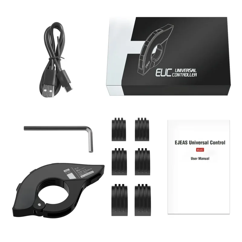 Casque de moto Bluetooth universel EUC, poignée de télécommande fixe sur le guidon