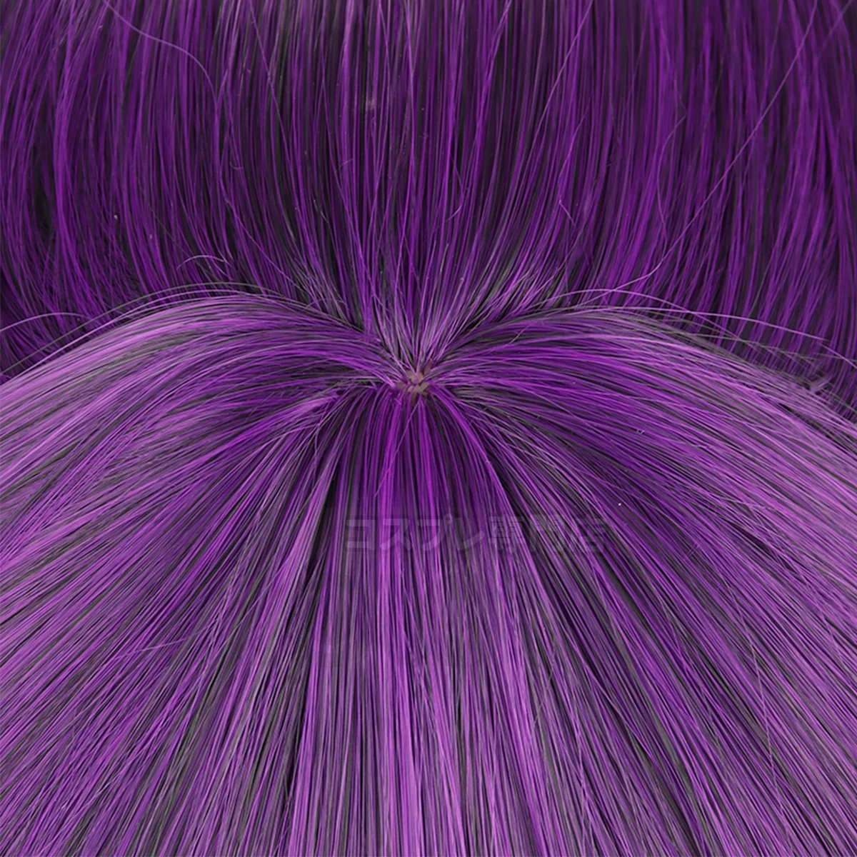 Cosplay Frieren Beyond Journey's End Anime Fren Cosplay peluca accesorio largo púrpura Rosa red fibra sintética tamaño ajustable regalo