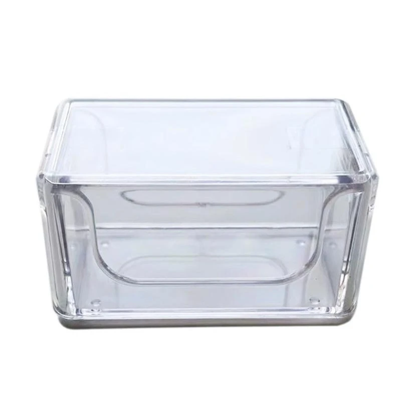 G7NF Billiard Chalk Storage Box Portable Acrylic Billiard Chalk Powder Box Enduring
