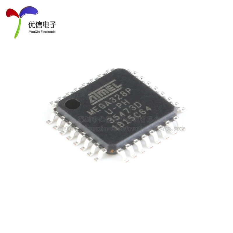 10pcs original authentic patch ATMEGA328P-AU 8-bit microcontroller AVR 32K flash 32TQFP  