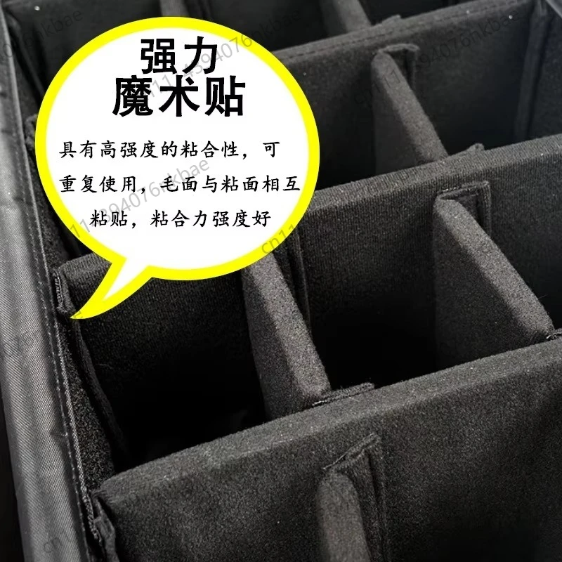 Padded Camera Insert Bag, Adjustable Inner Divider Replacement Liner for PELICAN 1510 1535 Hard Protective Case