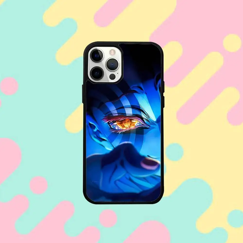 حافظة هاتف D-Demon Akaza S-Slayer لهاتف iPhone 16e,16,15,14,13,12,11,Plus,Pro,Max, Mini Magsafe شحن لاسلكي مغناطيسي