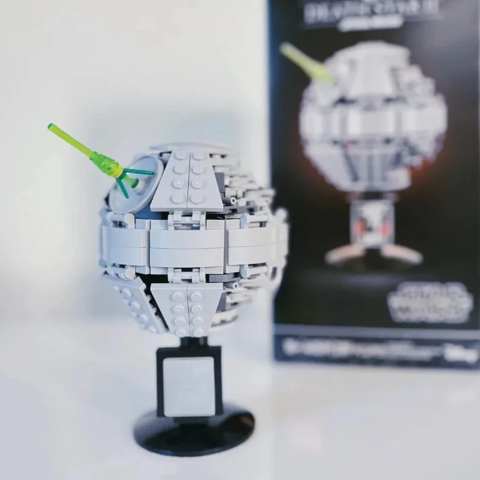 MOC Space Wars Mini Death Star-2 Building Blocks Sets 40591 Compatible With Legoed Particles Suitable For Christmas Gifts