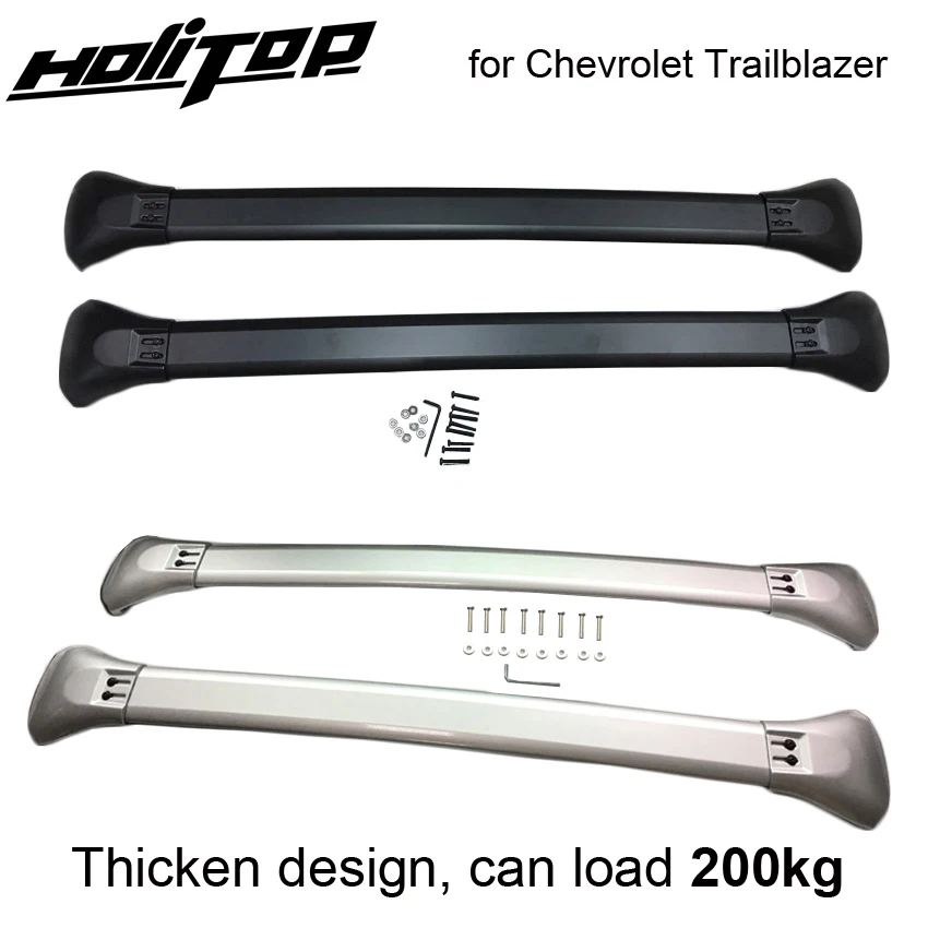 

OE cross bar roof rail transverse roof rack for Chevrolet Trailblazer, real thicken aluminium alloy, powerful enough, load 200kg