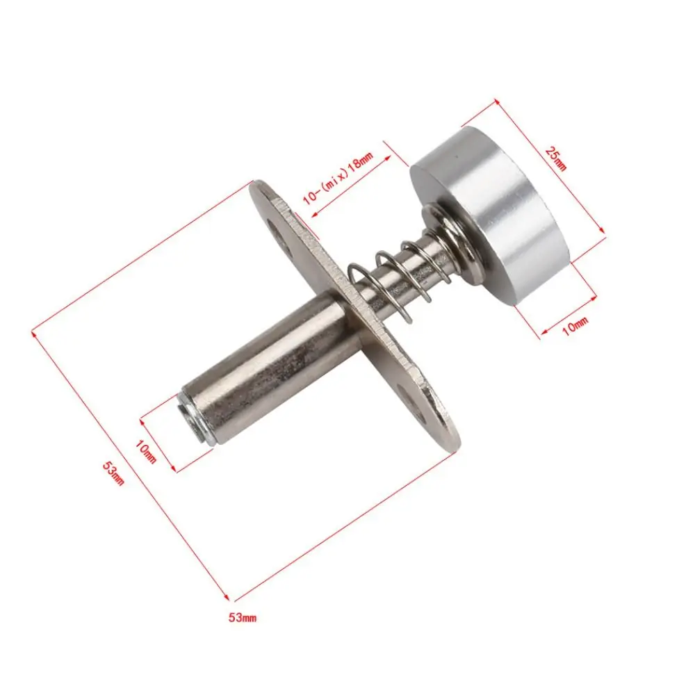 Heavy-Duty Rotation Mounting Hardware Adjustable Silent Pivot Doors Hinges Anti-Rust Corrosion-Resistant 360°Universal Joints