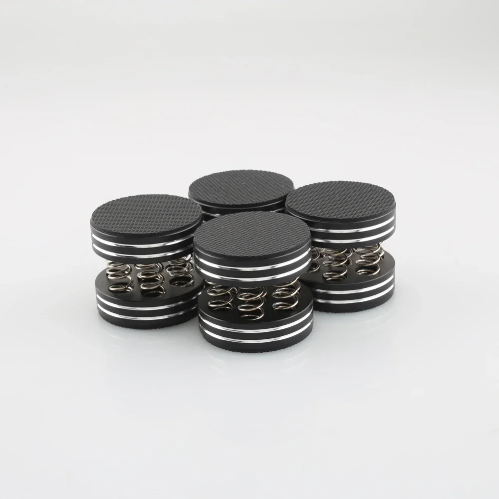 Audiophile shock spikes spring damping pad HIFI Stand Feet speaker spike audio CD amplifier foot pad single products weight 102g