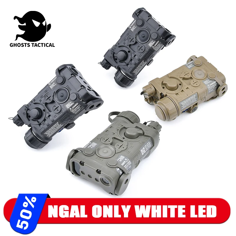 

Tactical L3-NGAL Only White LED Light Strobe Verison Flashlight Fit 20mm Rail AR15 Airsoft Accessories PEQ Hunting Scout