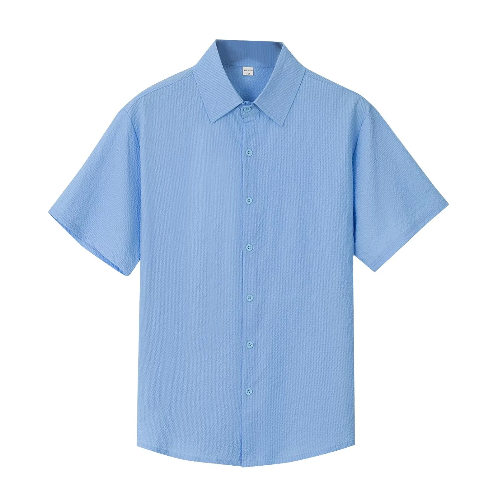 

Polo Shirt Man 2025 Men'S Summer Solid Color Lapel Short-Sleeved Shirt Men Casual Fashion Short-Sleeved Shirt New In Tops & Tees
