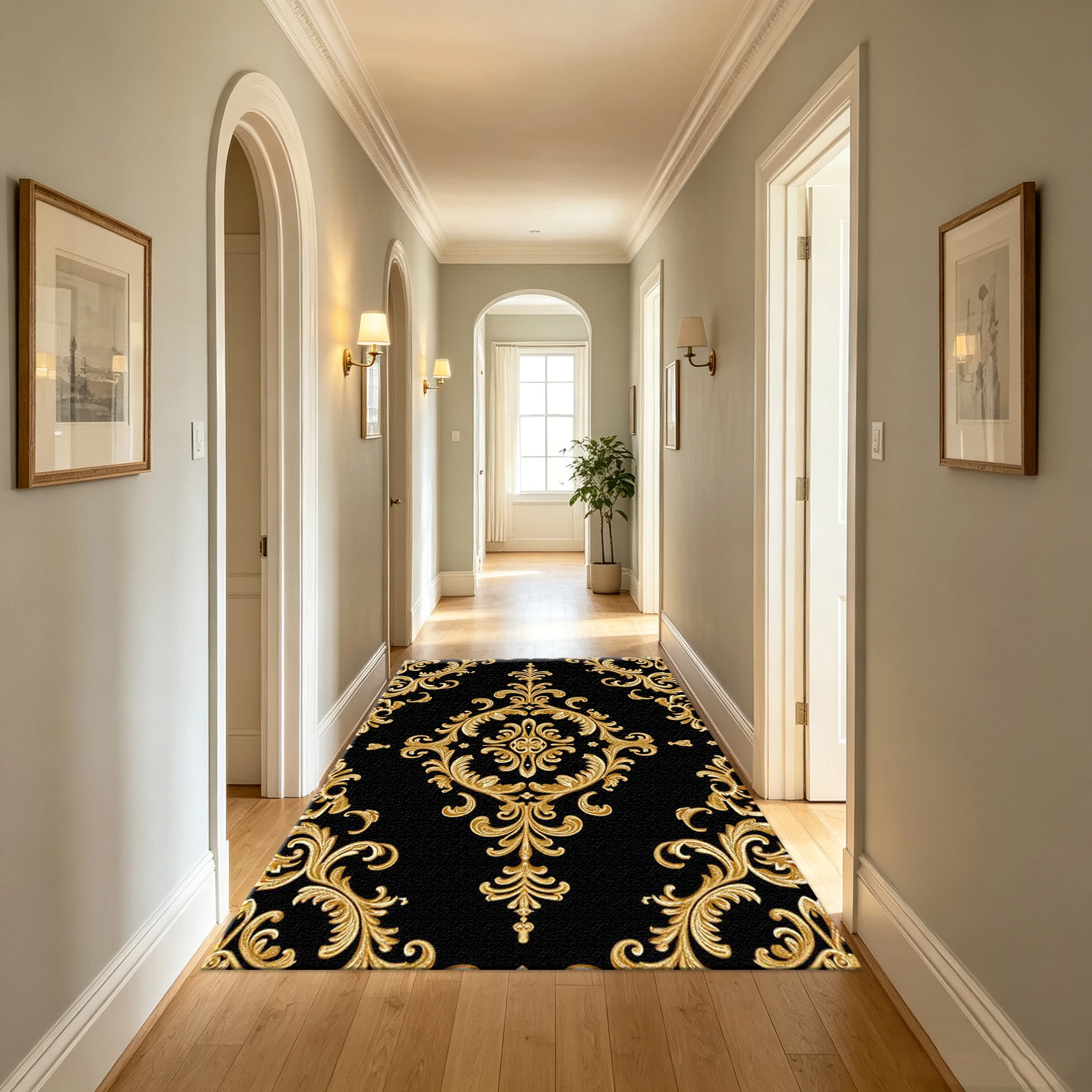 Schwarzer Hintergrund, goldene – Home Office Background Bewertung und Preis