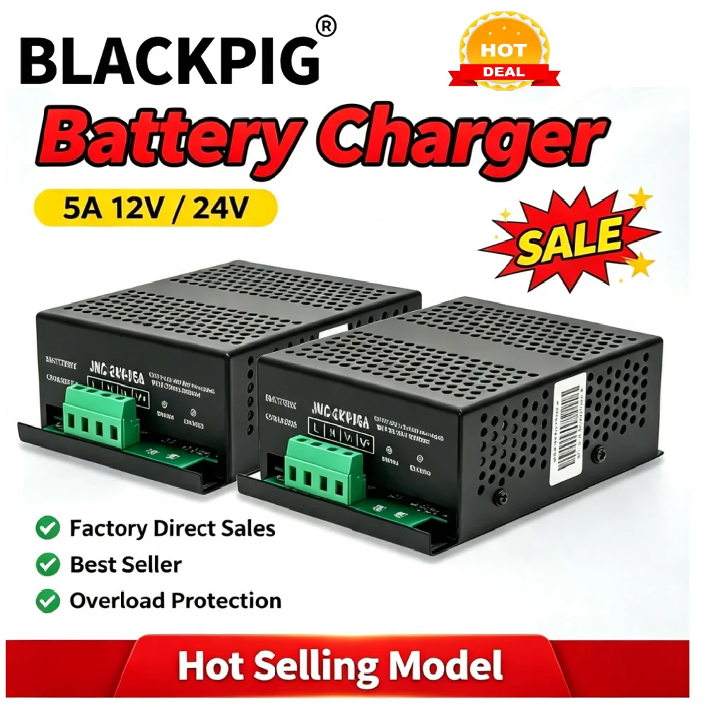5A 12V 24V DC Lead Acid Battery Charger Module Switch Power Generator Float Chargering PCB Circuit Adapter Module