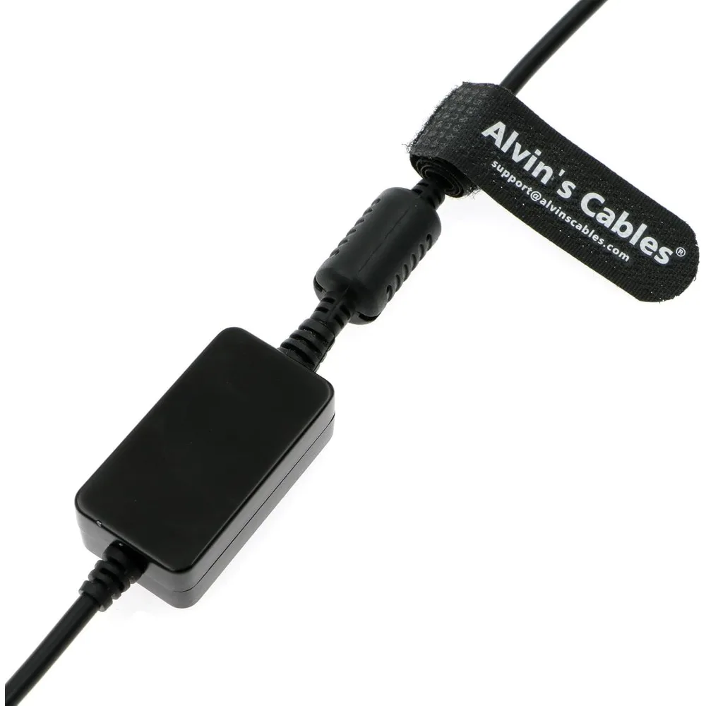Alvin's Cables Power Cable for Sony FX6|FX9 from DJI Ronin 2 Gimbal Stabilizer 6 Pin Male to DC Right Angle 50CM| 19.7 inches