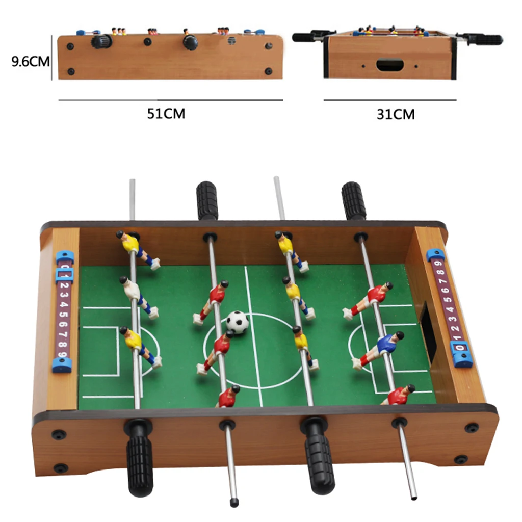 New Table Footbal Foosball Family Set Soccer Game Entertainment for Camping Club Pub Sports Lover Kids Novelty Gift Supplies