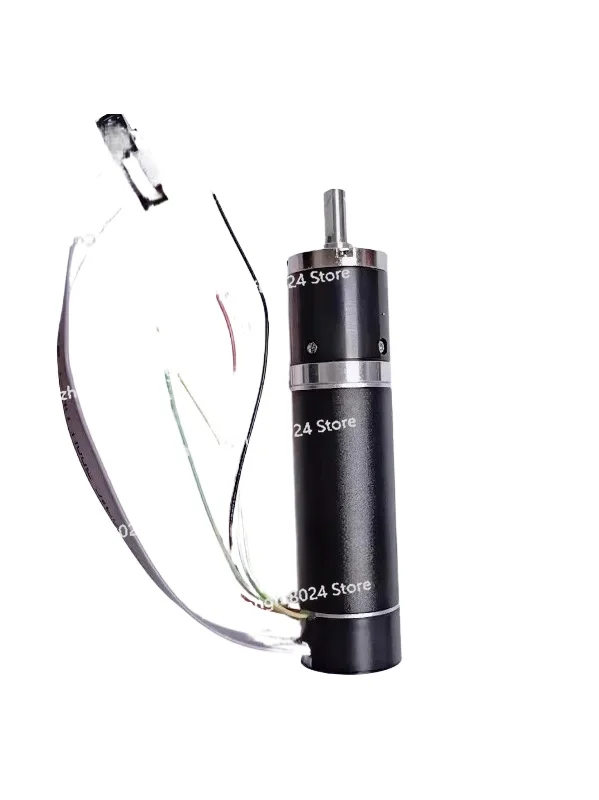 

22mm brushless DC hollow cup reducer motor, 12V with 1024 magnetic braided motor servo motor