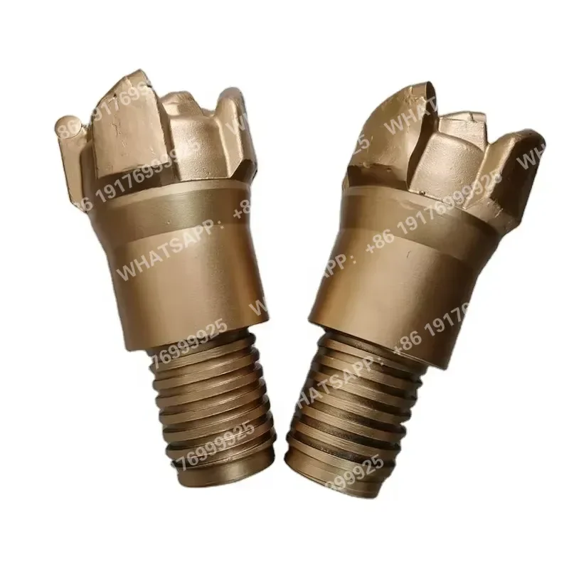 PDC Diamond Bit 76mm 113mm 153mm matrix Body 3 Blade Pdc Arc Angle Drill Bit for Hard Rock Formulation Drilling