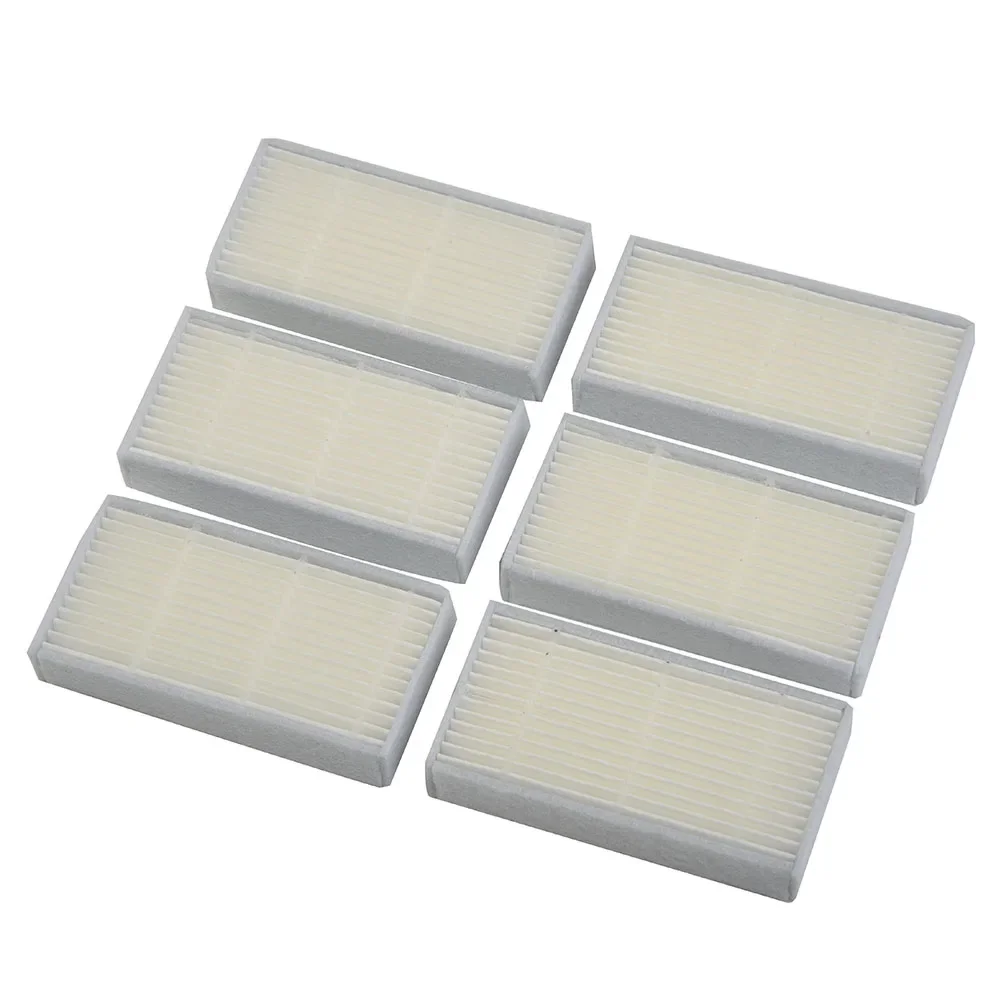 

Household Garden Home Vacuum Cleaner Filters Replace Filter Parts Replacement White 6 PCS Accessories Brand New