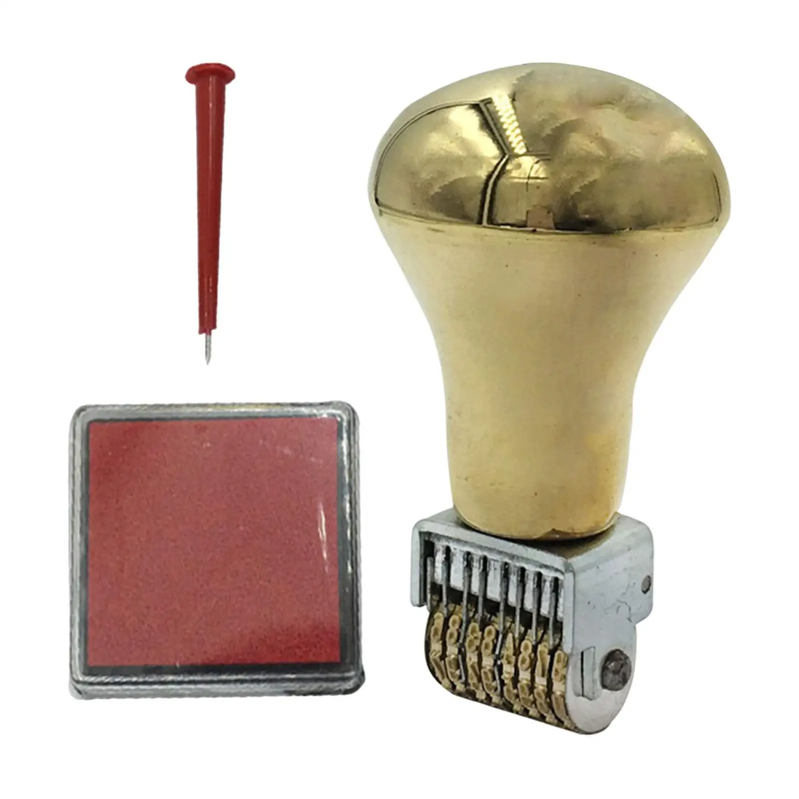 Roller Stamp Wheels Rollers Business Stamps Creative Digital for Date Office