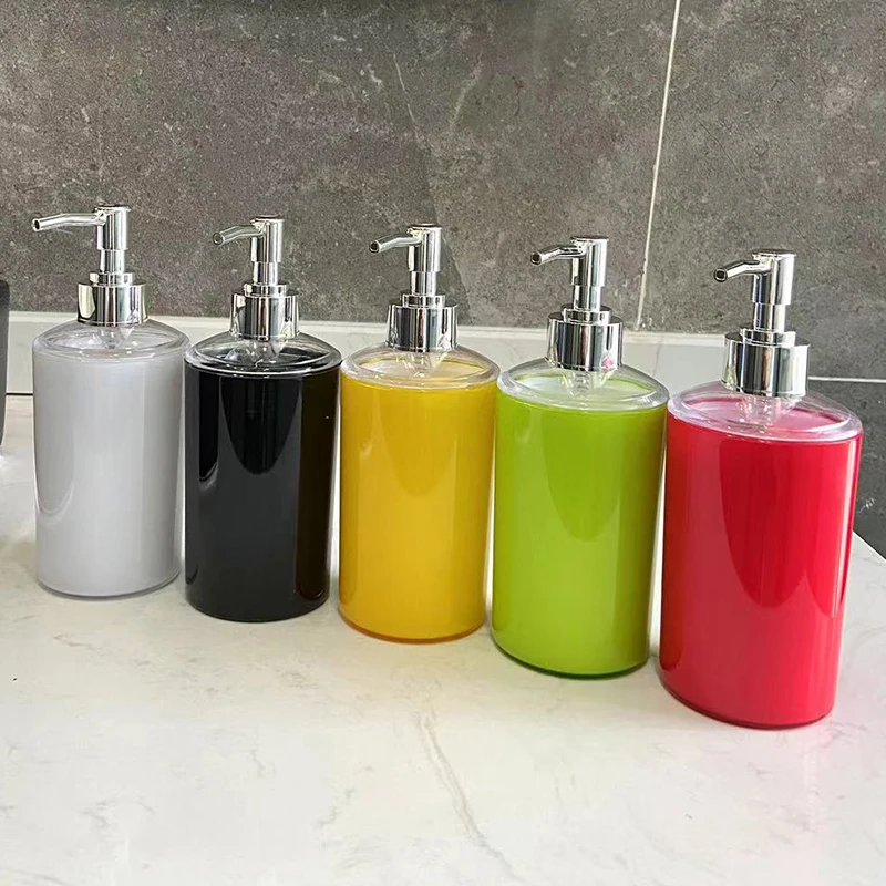 Bathroom Plastic Liquid Soap Dispensers 320ml Hand Sanitizer Bottle For Kitchen Lotion Storage Bottle