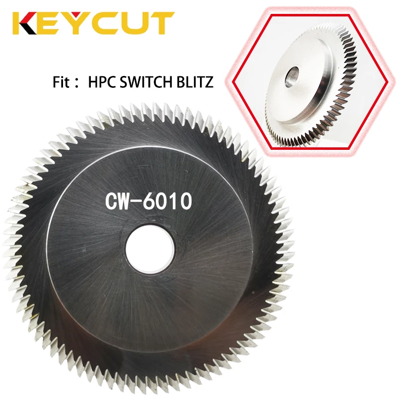 

HPC CW-6010 Cutter For HPC Switch Blitz 60° Double Angle Aftermarket Locksmith Tools