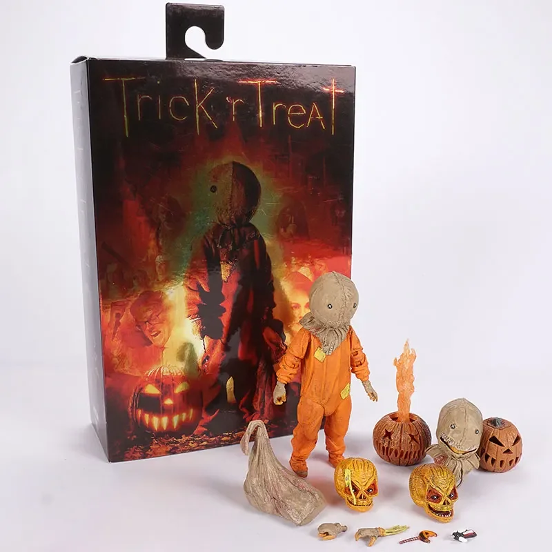 NECA Classic Horror Movie Trick R Treat Film Action Figures Model Toy Doll Halloween Gift Battery self provided LR621