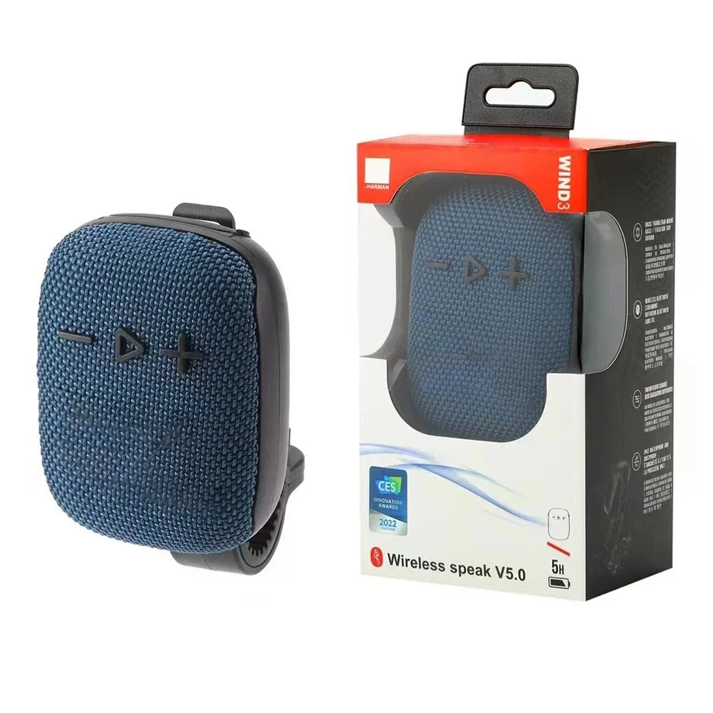 

Speaker Bluetooth Speaker Bicycle Shockproof Built-in Mic Knapsack Water Resistant Mini Subwoofer