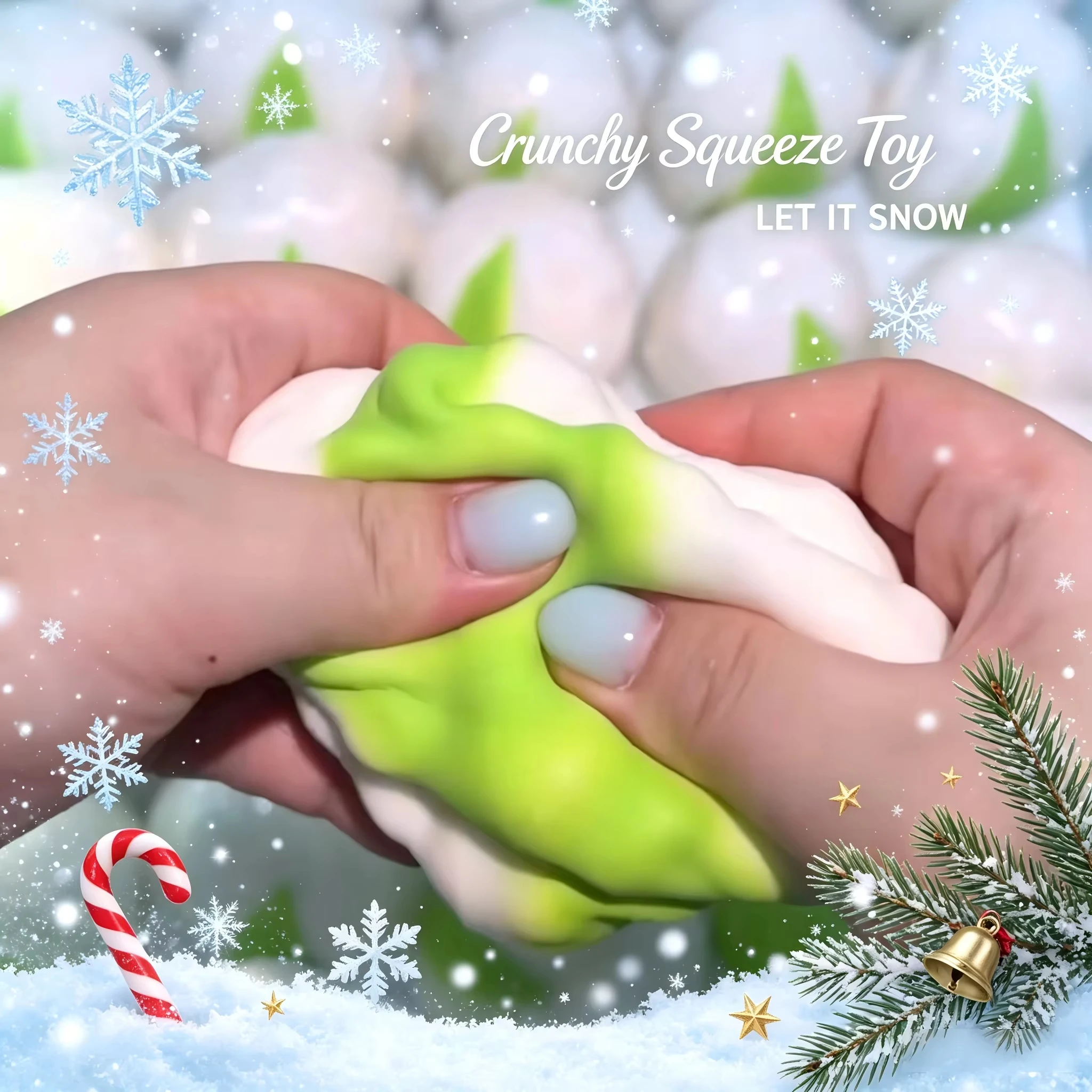 Crispy Pistachio Squishy Stres - Crystal Growing Kit recension och pris
